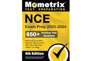 NCE Exam Prep 2023-2024 - 650+ Practice Test Questions, National Counselor Secrets Study Guide with Step-by-Step Video Tutori