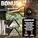 Premium Hammock Straps with Carabiners - Fits ALL Hammock Brands - 9 Ft Long, Extra Strong & Lightweight - No Stretch Polyester | FREE Bonus Hanging Kit ($10.00 Value) - Quick & Easy Setup