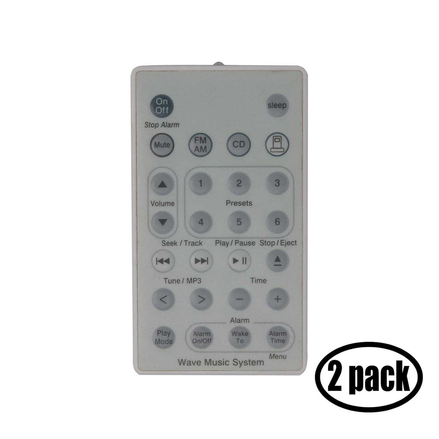 bose wave radio ii remote