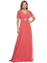 Ever-Pretty Women's Formal Dress Short Sleeve