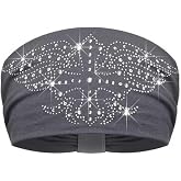 Harley-Davidson That's A Wrap Women's Urban Cowgirl Rhinestone Knotty Band Headwrap, Gray