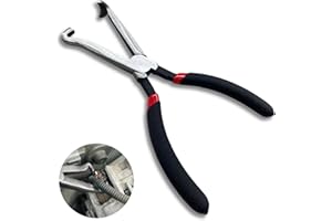 YJMKOI 2024 Upgraded 37960 Electrical Disconnect Pliers, 8in Automotive Electrical Connector Disconnect Pliers Long Spark Plug Disassembly Pliers Electrical Connector Pliers for Car