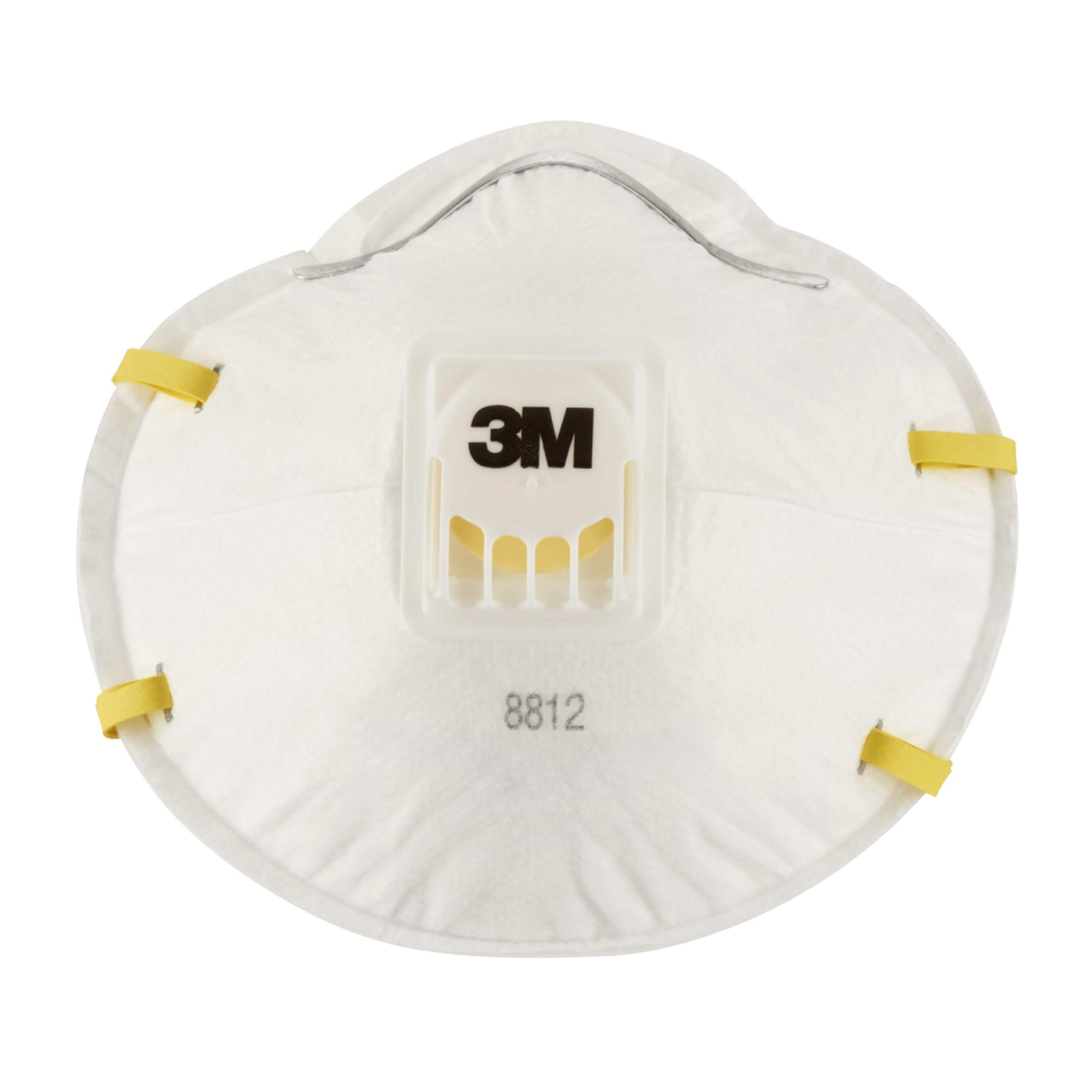 3M 8812 XA004838034 Respirator Masks Pack of 2 Filters with Valve cover against particles inert