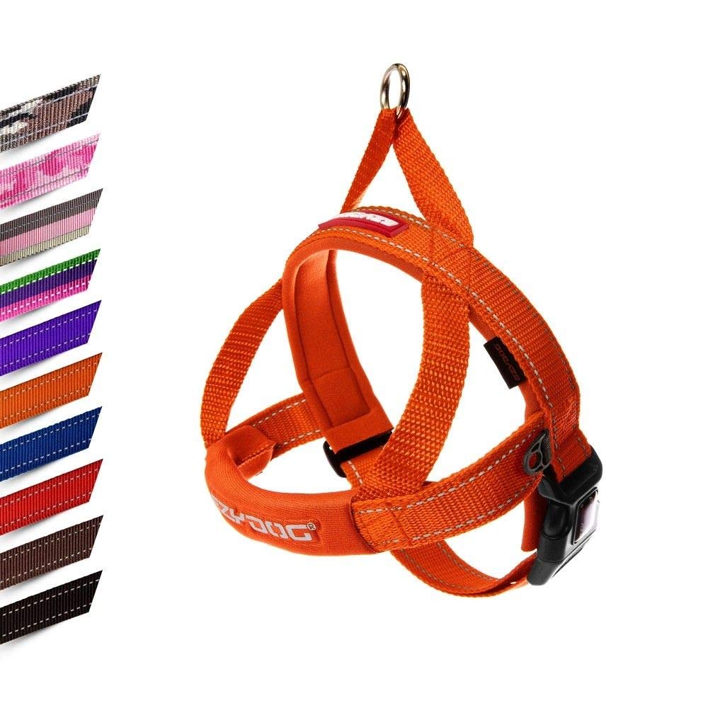 EzyDog Quick Fit Harness Blaze Orange XXS — image 1