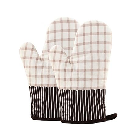 KinChi - 2 guantes de cocina, para horno, microondas, resistente ...