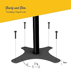 Beelta Tablet Kiosk Floor Stand, Anti-Theft, Rotate