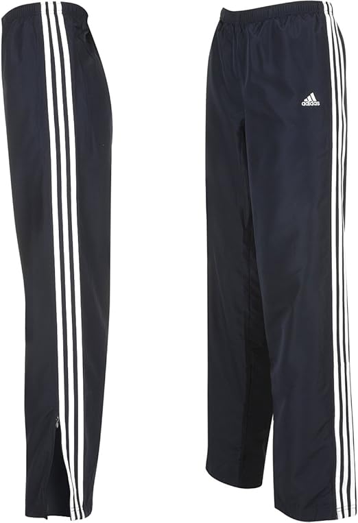 adidas 3 Stripes Wind Pant Womens Dark Navy/White Clothing