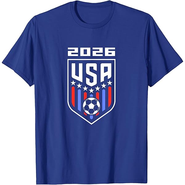 USA 2026 Go United Sports Player USA Team 2026 USA T-Shirt