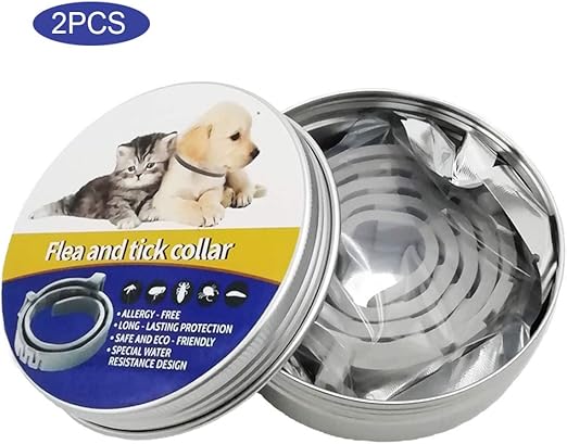 Utopiay Lot De Colliers Anti Puce Et Anti Tiques Pour Chiens