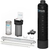 Aquasure Serene Lite Whole House Salt-Free Water Conditioning Descaler System with Triple Purpose Pre-Treatment Filter (650,000 Gallons Salt-Free System with UV)