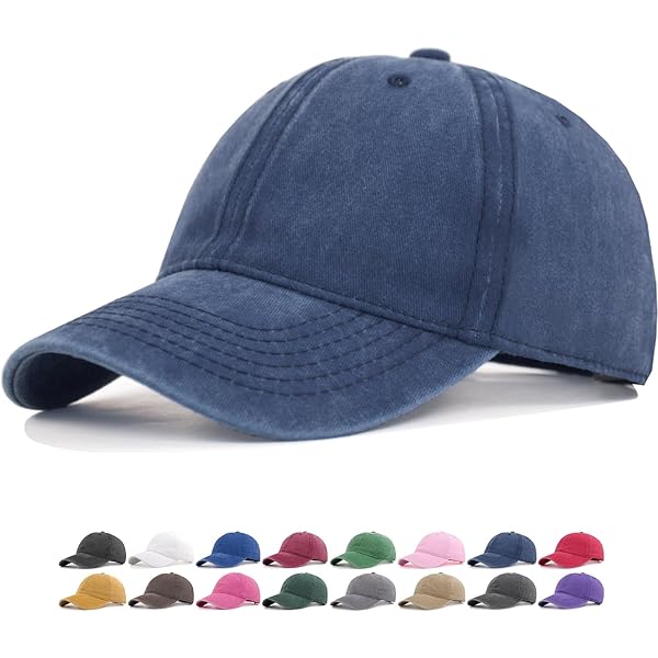 RaOn A163 Pre-Curved Military Cap - Adjustable Army Style Hat, One Size Fits Most Adults - View #12