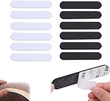 Siqian 12 PCS Hat Size Reducers Tape for Hats Sweatband Black White view 1