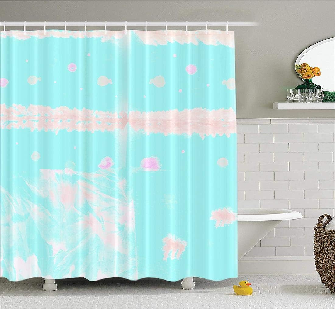 Amazon Com Coeny 0 Shower Curtains Bathroom Curtains Sky Boho Chic Dye Waterproof Shower Curtain Shower Curtain Sets For Bathroom Shower 72w X 78l Inch Shower Curtain With Hooks Sky Baby Bright Home