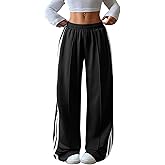ZAFUL Womens Straight Leg Sweatpants Baggy Lounge Travel Pants Spring Fashion Outfits 2026