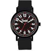 Speidel Original Scrub Watch™ for Nurse, Medical Professionals and Students – Various Medical Scrub Colors, Easy Read Dial, Military Time with Second Hand, Silicone Band, Water Resistant