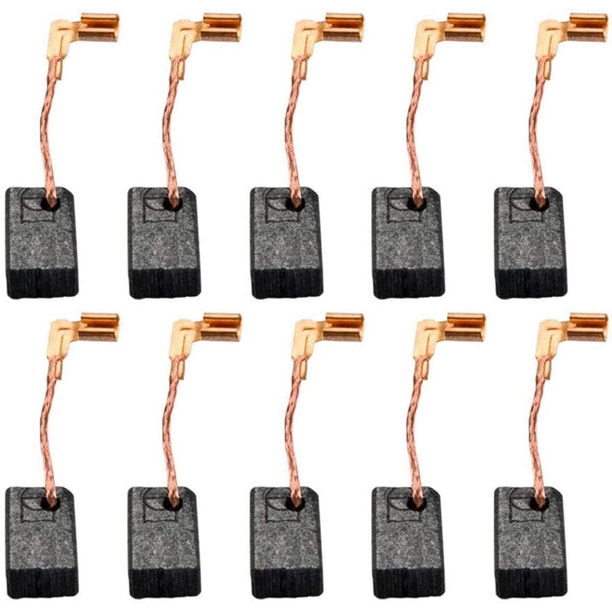 10 PCS Carbon Brushes Motor Carbon Brush Set Replaces Screwdrivers CB459