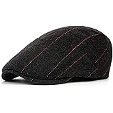Xinveen Men's Newsboy Hats Winter Flat Ivy Gatsby Cap Irish Cabbie Ivy Driving Hunting Hat