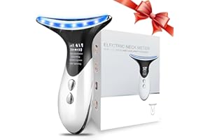 northlet Neck Face Massager, Firming Device for Neck Face, Electric Face Massage with 3 Color & 4 Massage Modes