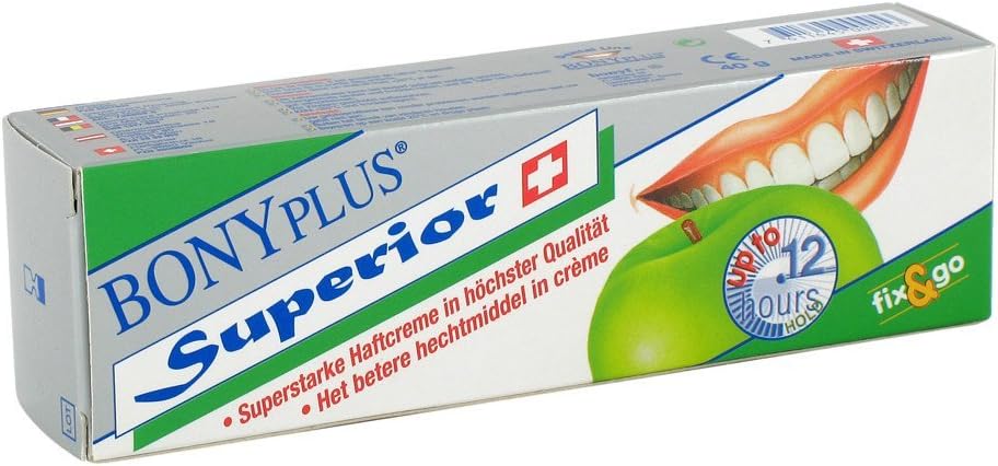 Крем для зубных протезов r.o.c.s. фиксирующий bony+superior (7611645000053)