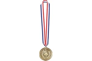 Beistle Gold Medal with Ribbon