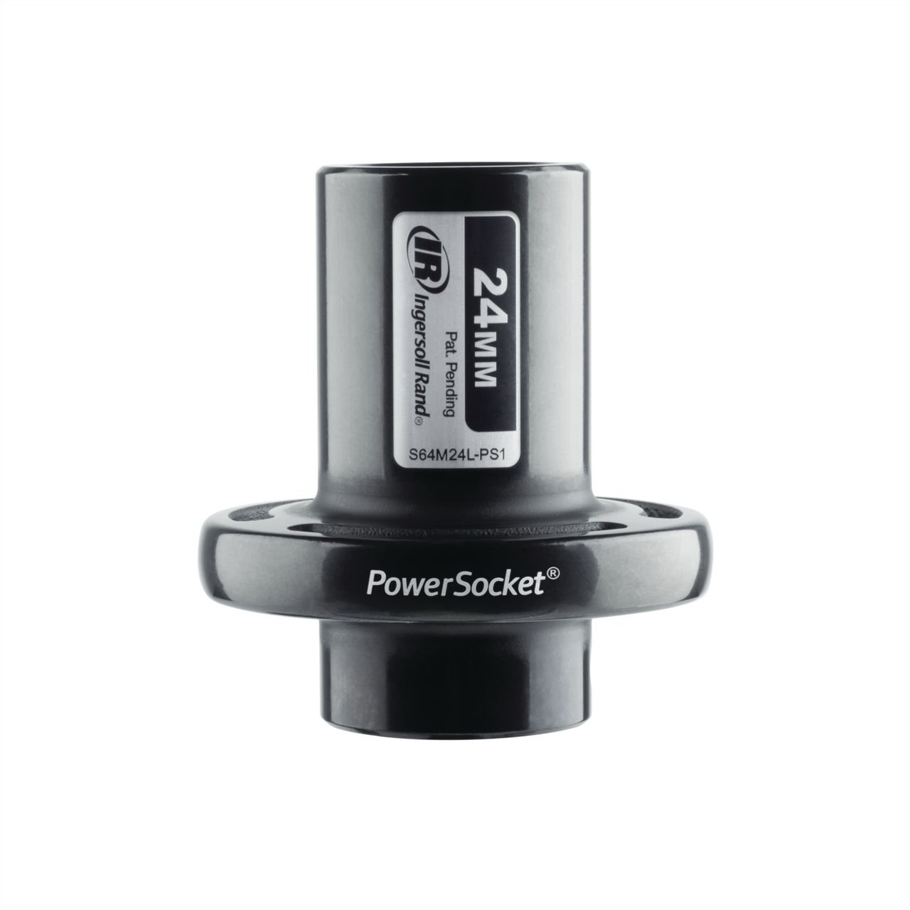 Ingersoll Rand Power Socket S64M24L-PS1, for Air Impact Wrench, 24 mm, ½” Impact Tool up to 50% More Torque, Light and Compact