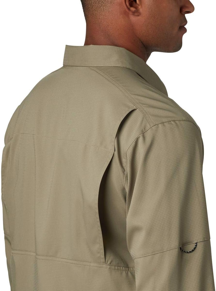 Columbia Mens Silver Ridge Lite Long Sleeve Shirt: Clothing