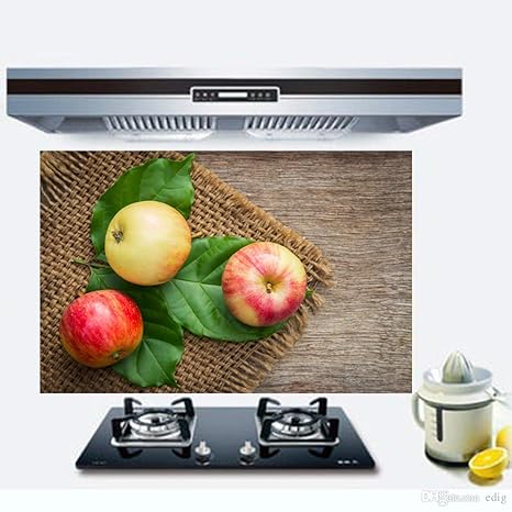 Total Home Apple Close Up Delicious Wallpaper Kitchen Wall Decor