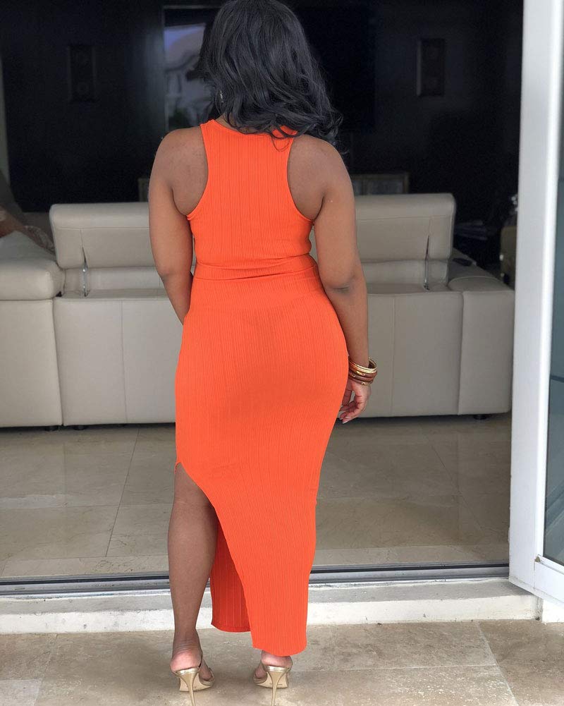 Ophestin Dresses Orange