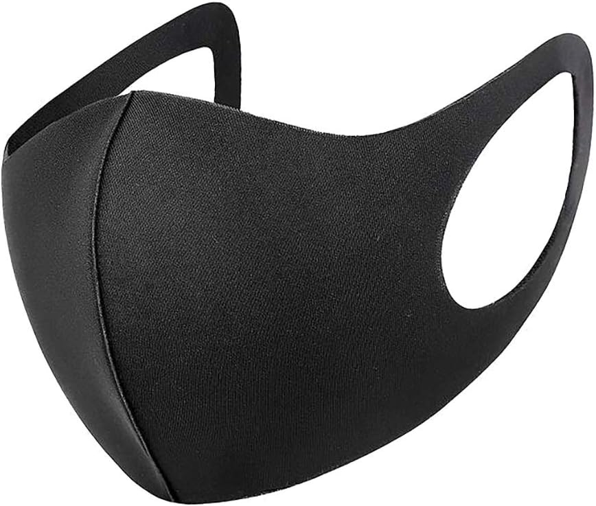 VKTY Kids Dust Mask 5pcs Reusable Washable Anti Dust Mask Face Mouth Mask 3D Elastic Adjustable Children Face Mask for Dust Wind