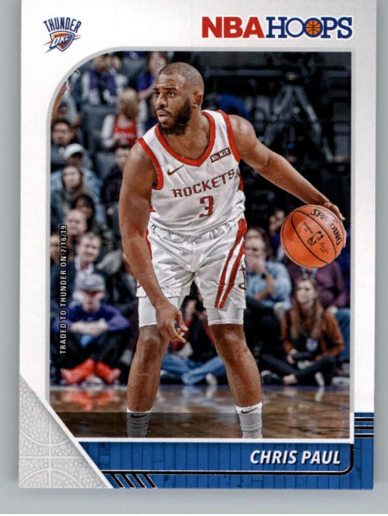 Amazon Com 2019 20 Panini Hoops 67 Chris Paul Oklahoma City Thunder Nba Basketball Trading Card Collectibles Fine Art