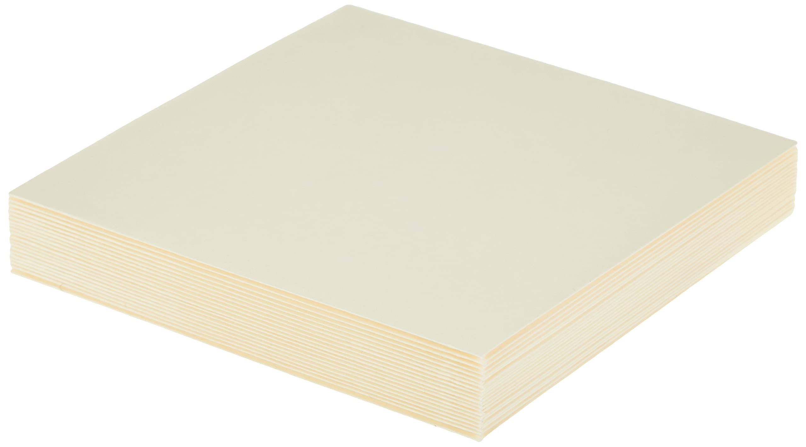 Clairefontaine 12017C Pack of 20 Gummed Envelopes Square Format 12x12cm 120gsm Cream colour Invitation Events Correspondence Pollen Range Premium Smooth Paper