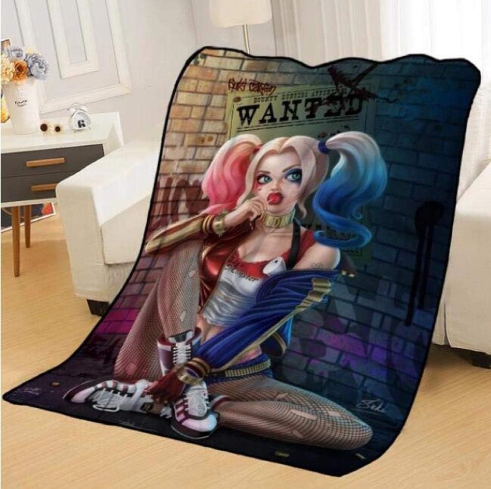150 200 Cm A Blamaria Tagesdecken Clown Girl Film Harley Quinn Hd Druck Decke Bettwasche Wohnkultur Couch Reise Camping Familie Geschenk Decke Bettwaren Bettwasche Tagesdecken Myprintshop Gr