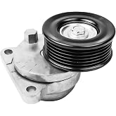 38452 Drive Belt Tensioner Pulley Assembly Fit for Ford Escape Focus Fusion | Fit for Transit Connect Mazda 3 6 MX5 Miata Tribute Mariner Milan 2005-2012, 6E5Z6A228A 38408, 2.0 2.3 2.5L No Hybrid