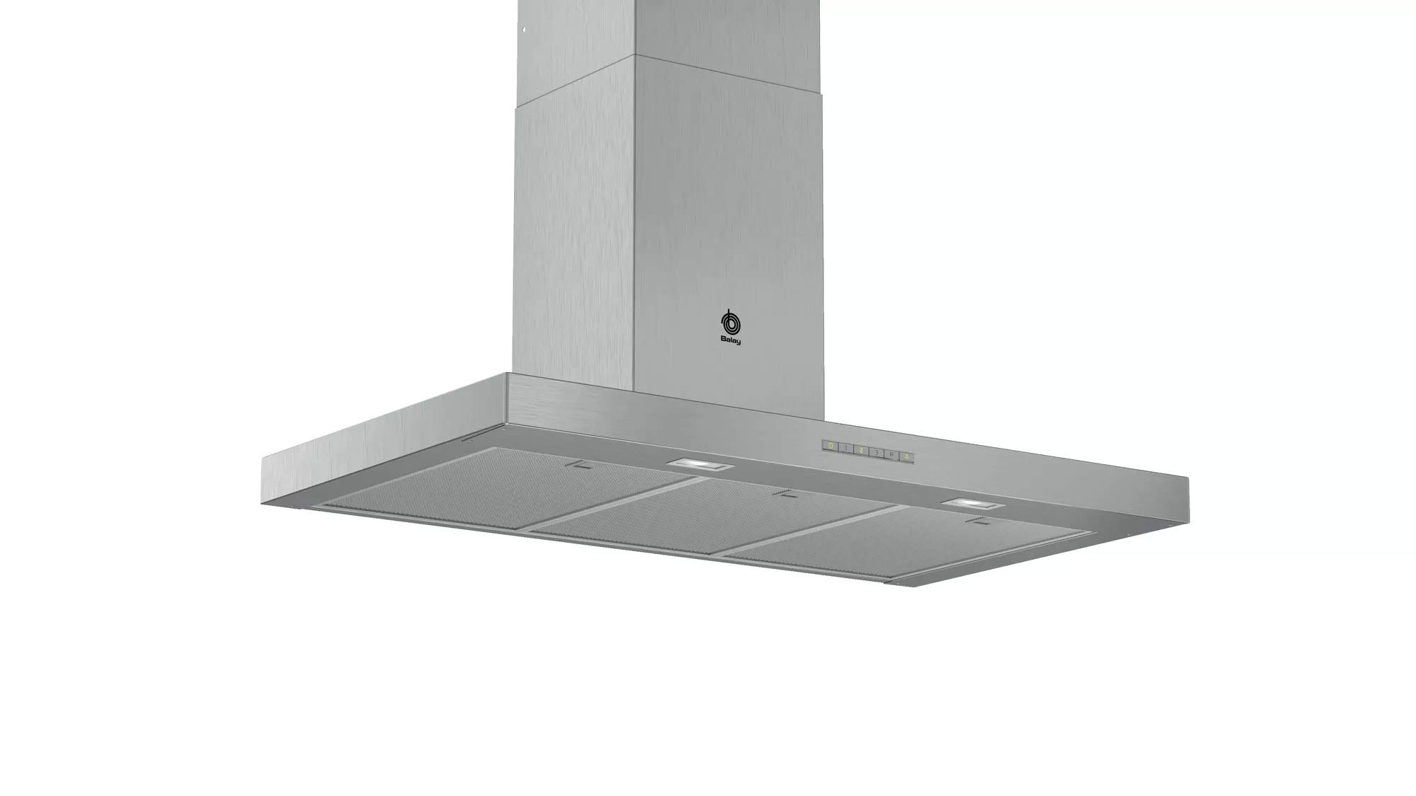 Balay-3BC097EX-Campana-Decorativa-de-Pared-90cm-Iluminacion-LED-Acero-Inoxidable-756m3h-I-Control-Electronico