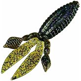 Strike King KVD Perfect Plastics Baby Rodent, Candy Craw | Soft Plastic Creature Fishing Lure, 3-Inches, 8-Pack