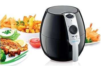 FREIDORA SIN ACEITE IMOTO CON SELECTOR DE TIEMPO/TEMPERATURA