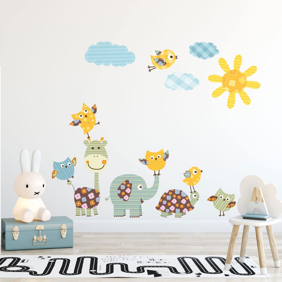 Jungle Animal Stickers in The Sun โ image 1