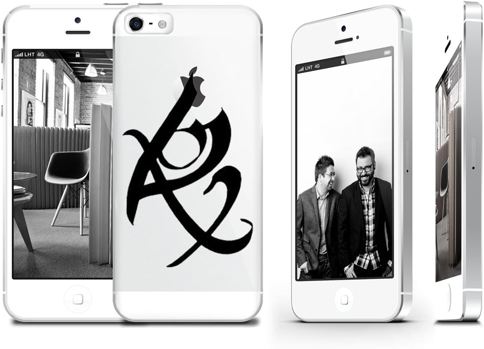Shadowhunter Runes Fearless Clear Transparent Plastic Phone Case Phone Cover for Iphone 5 5s_ SUPERTRAMPshop (iphone 5/5S)