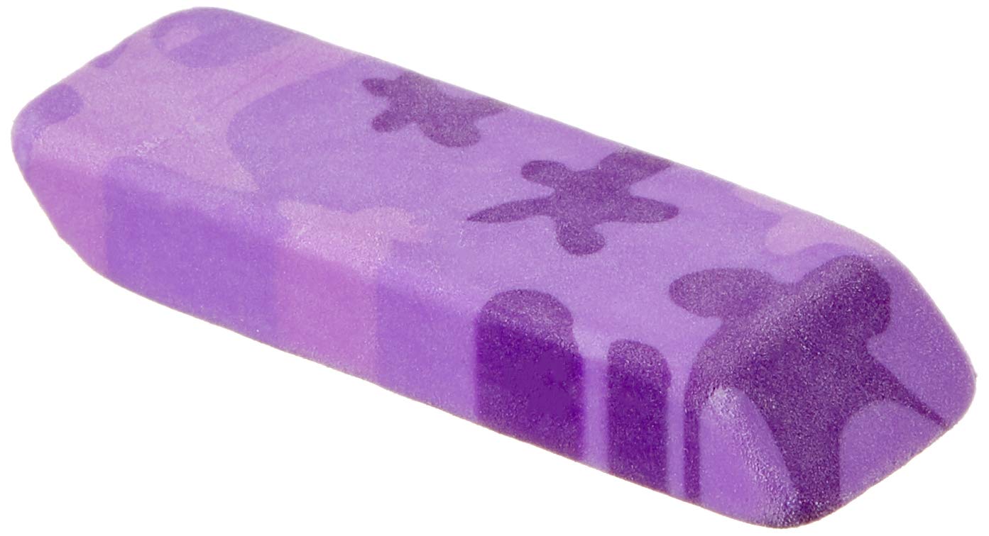 Brunnen Erasers Pack of 18 Purple