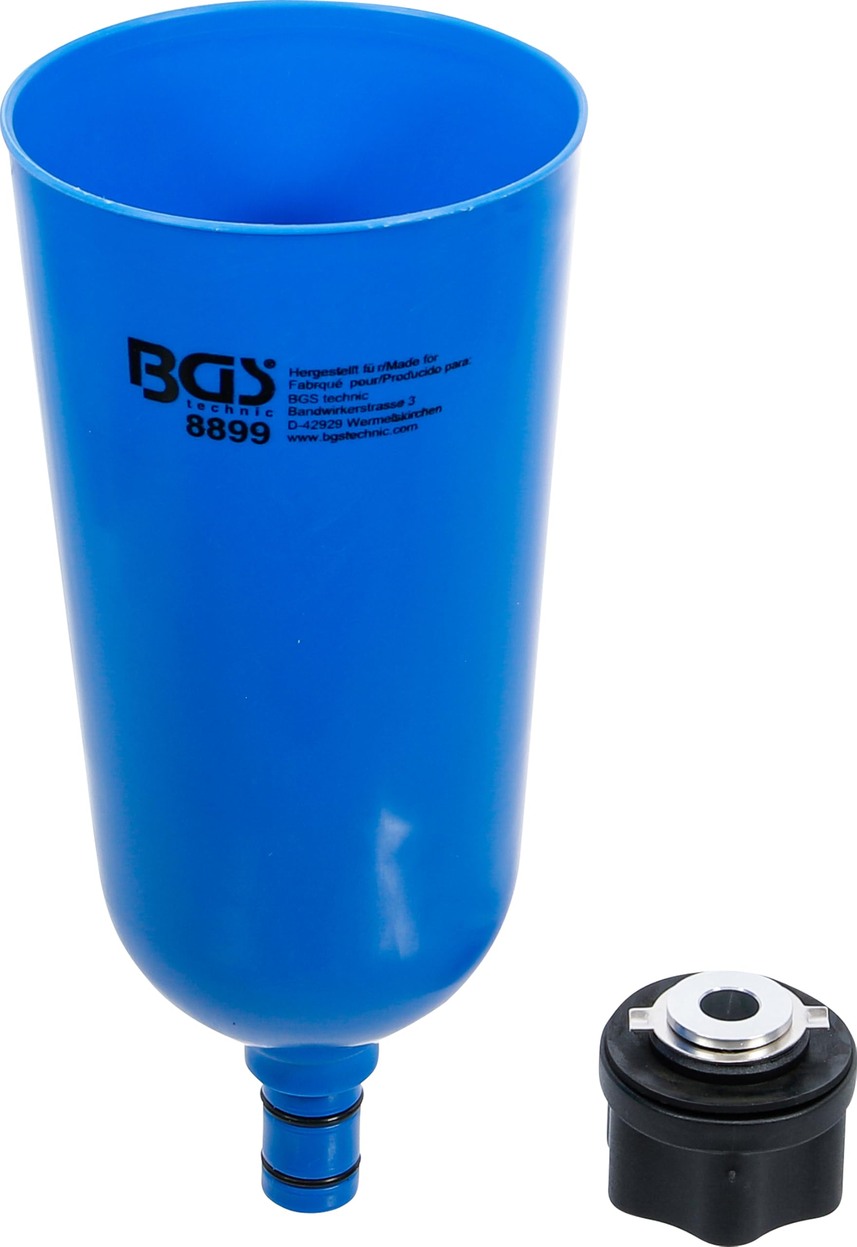 BGS 8899 | Oil Funnel with Bayonet Adaptor for VAG, Mercedes-Benz, BMW, Porsche, Volvo
