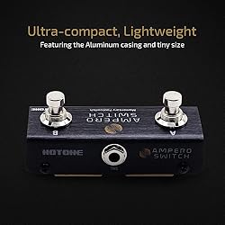 Hotone Dual Footswitch Pedal Momentary 2-Way Pedal
