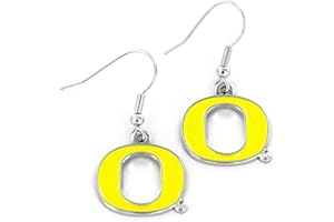 aminco NCAA Unisex Adult NCAA Logo Dangler Earrings