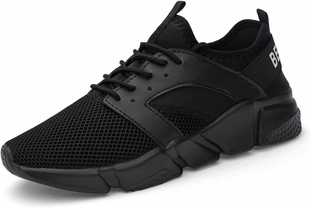 Mens Trainers Road Running Shoes Athletic Sneakers for Walking Gym Sport