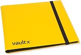 Vault X 12 Pocket Strap Binder 480 Cards Yellow 20 Pages Standard view 4
