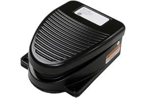 Controls F500 Foot Switch, Electrical, Single Pedal, Momentary, 20 Amp, Single Pedal, Replaces 632-S, Made in USA