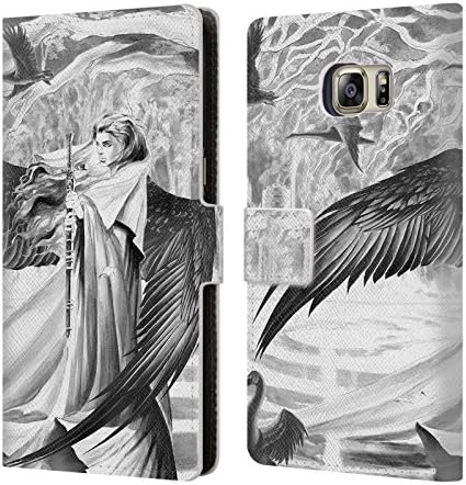 Official Ruth Thompson Nimue, Daughter of Lir Angels Leather Book Wallet Case Cover For Samsung Galaxy S6 edge+ / Plus