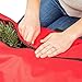 Camerons Christmas Tree Rolling Storage Bag- Fits up to 7.5ft Artificial Holiday Tree- Heavy Duty XL 56