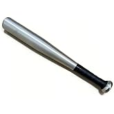 17 Inch Mini Aluminum Baseball Bat, Lightweight One Handed Training Bat, Compact Personal Home Utility Tool for Urban Life, Portable Tire Checker for Trucks Cars