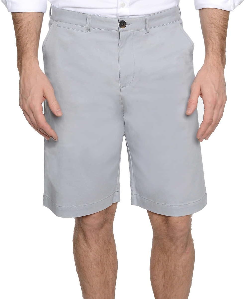 Jachs Mens Stretch Sateen Flat Front Shorts