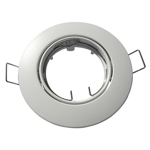 Set Of 6 Recessed Frame For Led Halogen Ceiling Spotlight Recessed